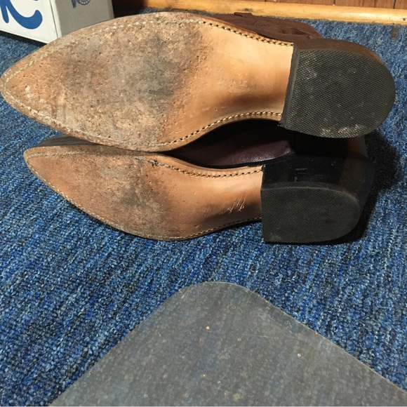 ACME Vintage Men’s Burnt Apple Western Boots - Picture 3 of 7